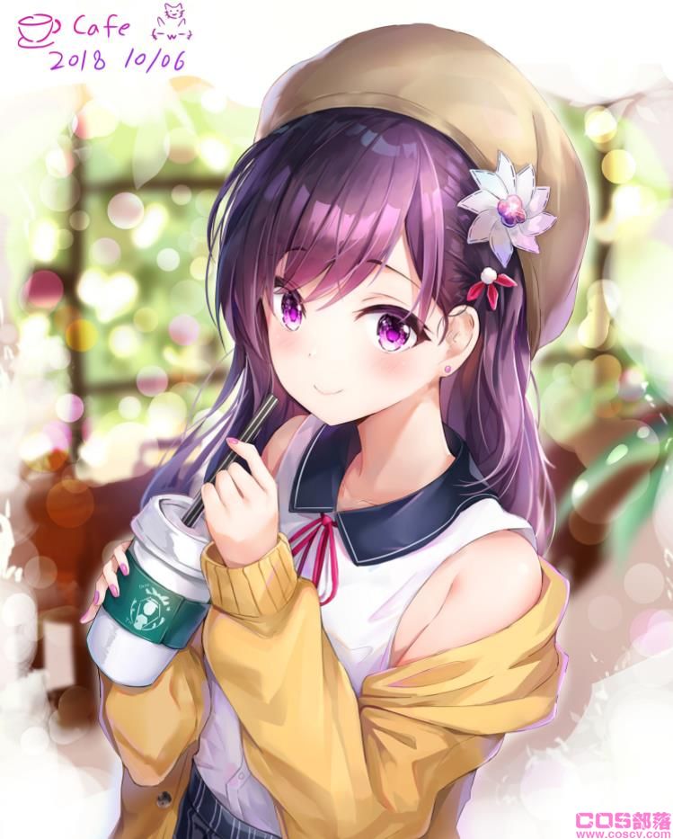 [Pixiv精选]小露香肩♡无袖服装特辑(图4)
