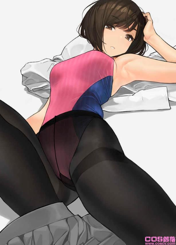 不管黑丝白丝能X的丝袜就是好丝，画师よむC97画集「よむタイツ KURO」(图5)