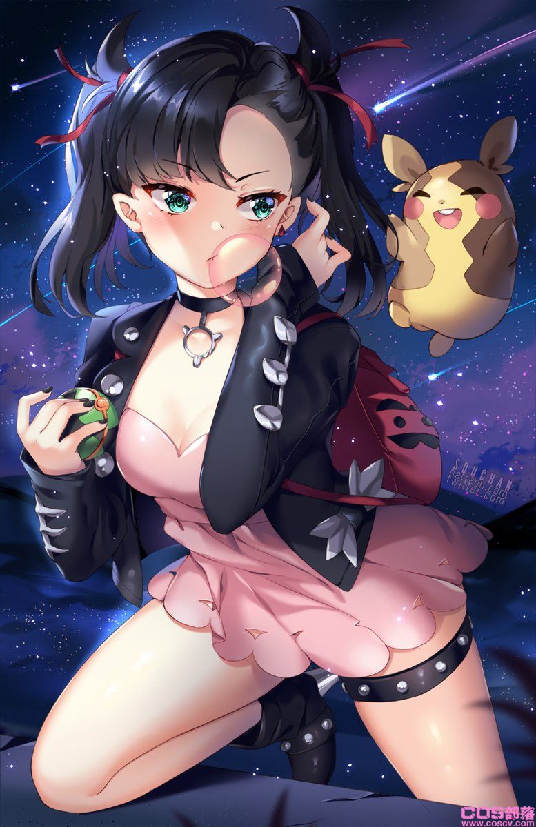 可爱的外表让画师们为之倾倒，Pokemon新作角色玛俐同人图集(图17)