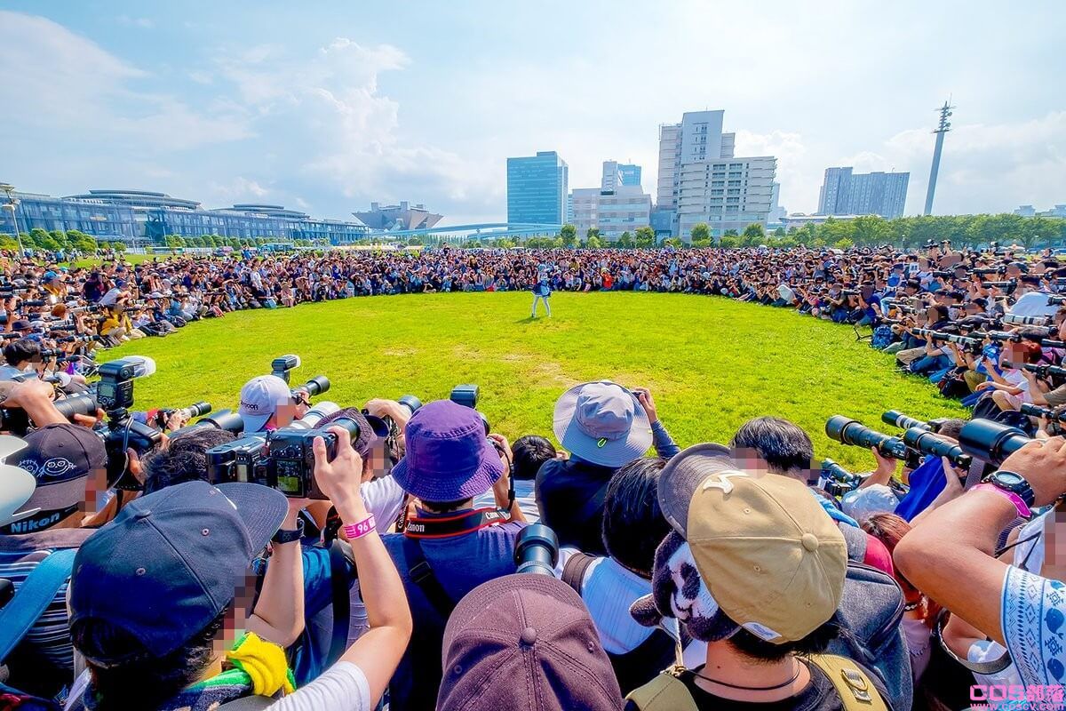 C96又见壮观拍摄大军 知名COSER登场摄影超疯狂(图5)