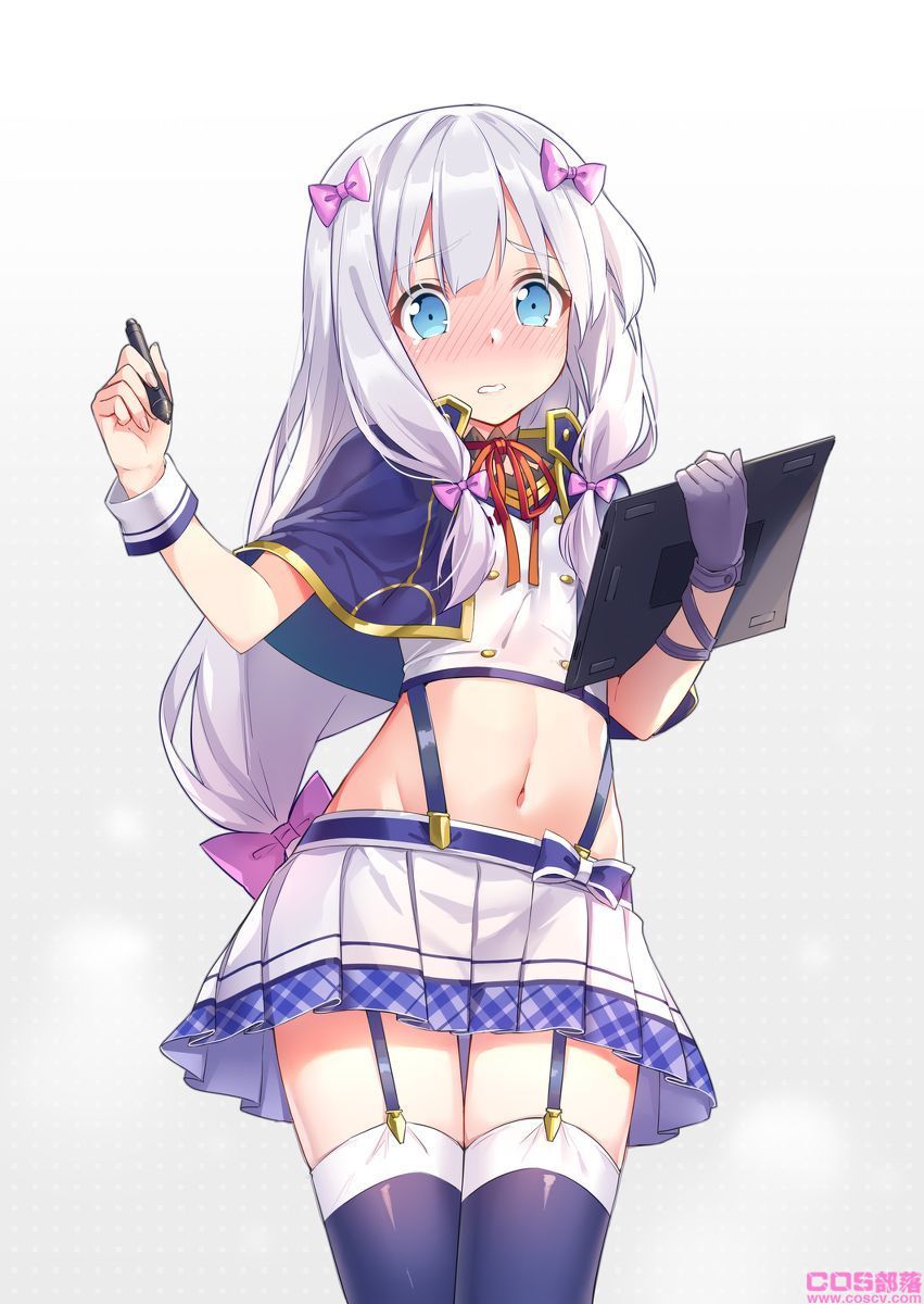 夏日清凉制服动漫美少女(图5)