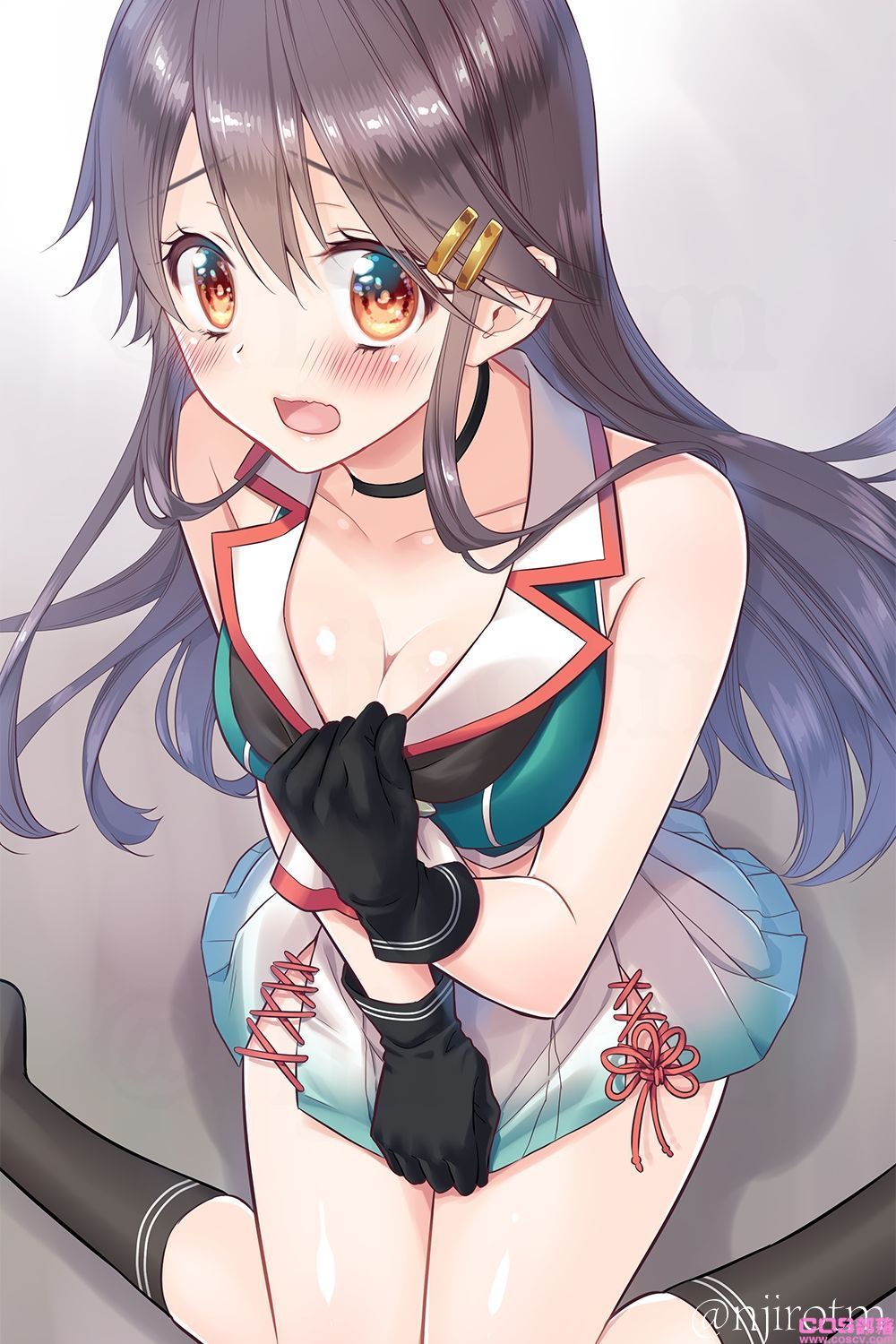 夏日清凉制服动漫美少女(图1)