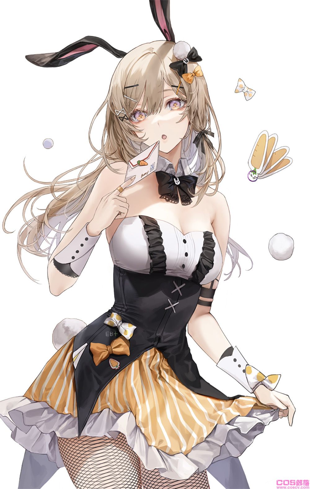 [Pixiv精选]不加掩饰的性感♡渔网袜插画特辑(图8)