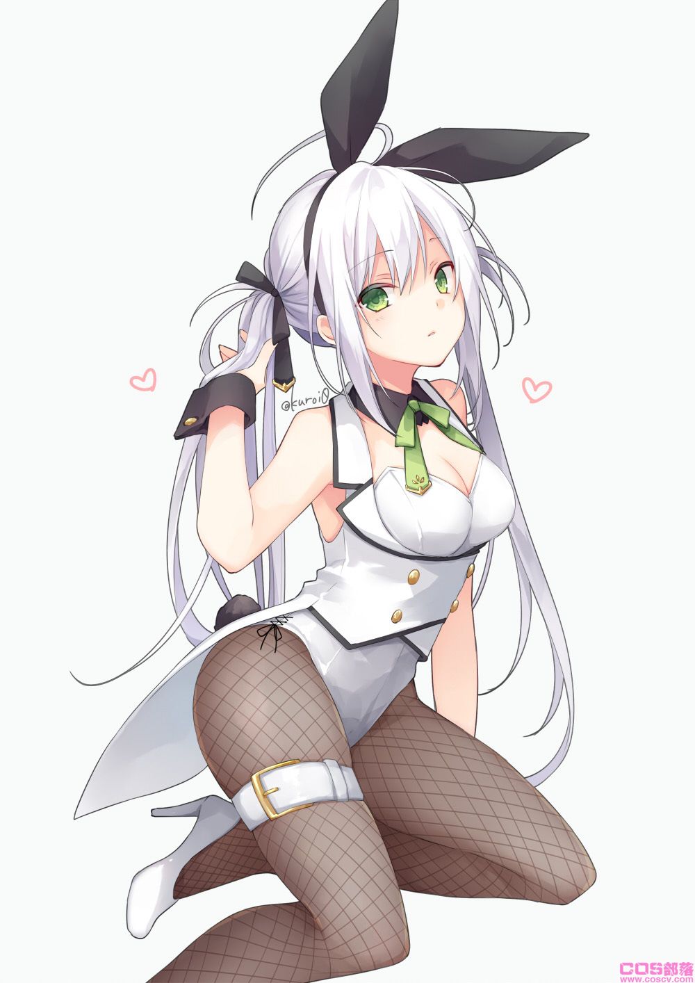 [Pixiv精选]不加掩饰的性感♡渔网袜插画特辑(图7)