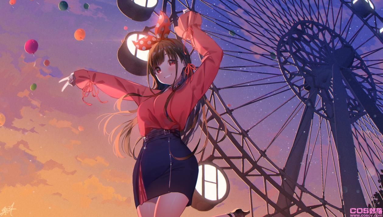 [Pixiv精选]悠悠旋转。摩天轮插画特辑(图1)