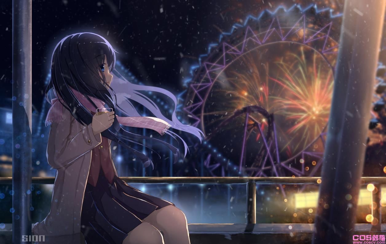 [Pixiv精选]悠悠旋转。摩天轮插画特辑(图4)