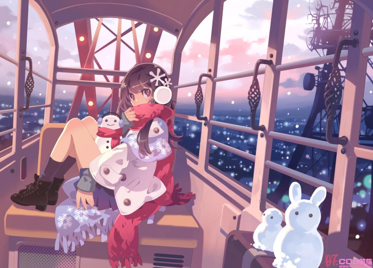 [Pixiv精选]悠悠旋转。摩天轮插画特辑(图2)