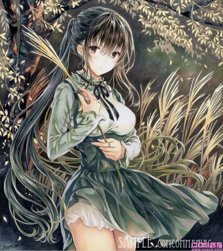 [Pixiv精选]摇摆的初秋气息。芒草插画特辑(图1)