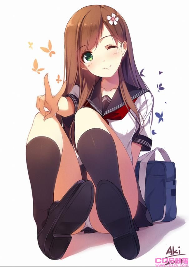 [Pixiv精选]元气V字！剪刀手插画特辑(图2)