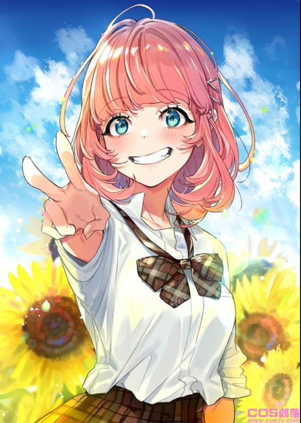 [Pixiv精选]元气V字！剪刀手插画特辑(图8)