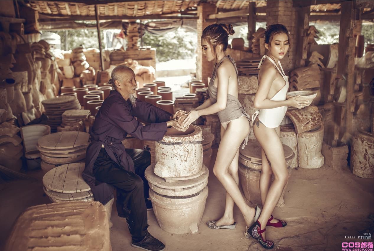 越南名模Thuy Nga Phạm 越南陶瓷村性感写真 【103P-671MB】(图3)