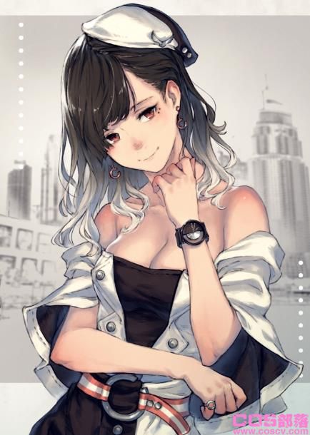 [Pixiv精选]挑战艳丽发色！渐变发色插画特辑(图1)