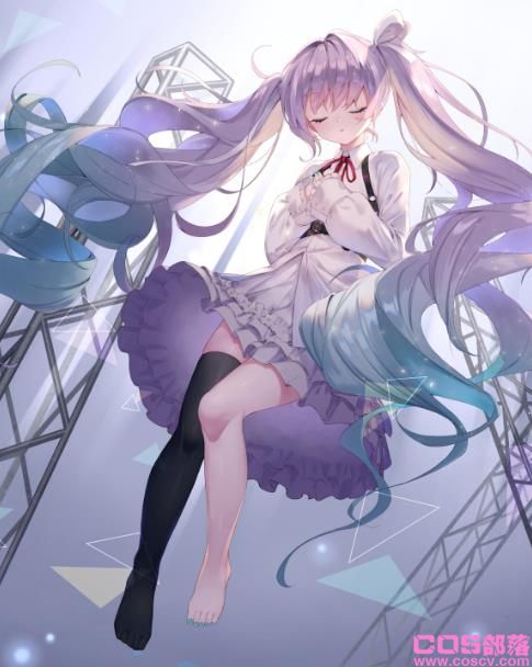 [Pixiv精选]挑战艳丽发色！渐变发色插画特辑(图8)