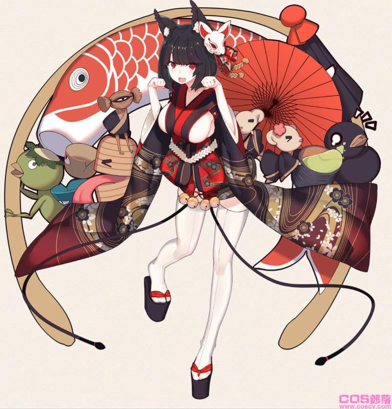 [Pixiv精选]铛铛作响。厚底木屐插画特辑(图5)