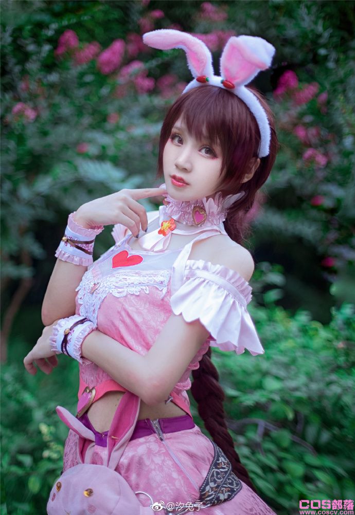 【cos正片】小白兔带回家《斗罗大陆》小舞cosplay欣赏(图4)
