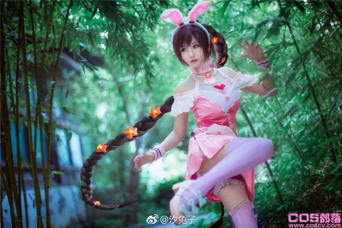 【cos正片】小白兔带回家《斗罗大陆》小舞cosplay欣赏(图6)
