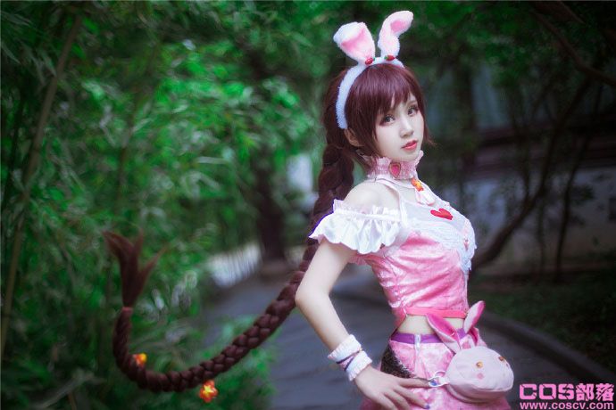 【cos正片】小白兔带回家《斗罗大陆》小舞cosplay欣赏(图5)