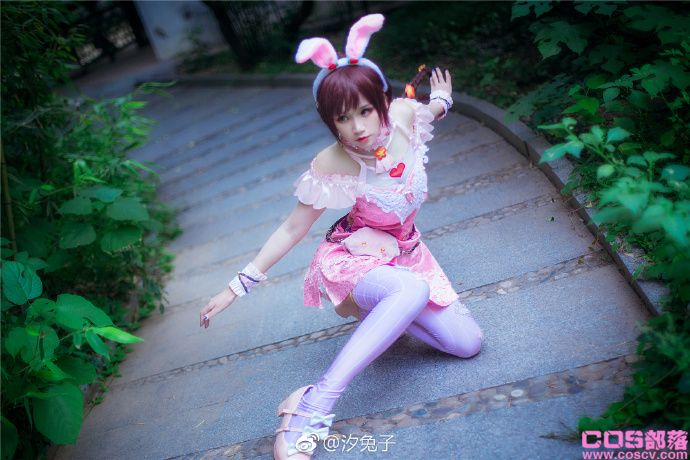 【cos正片】小白兔带回家《斗罗大陆》小舞cosplay欣赏(图7)