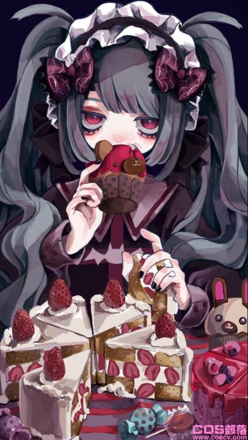 [Pixiv精选]能让人感到重量的眼神。睥睨眼少女插画特辑(图2)