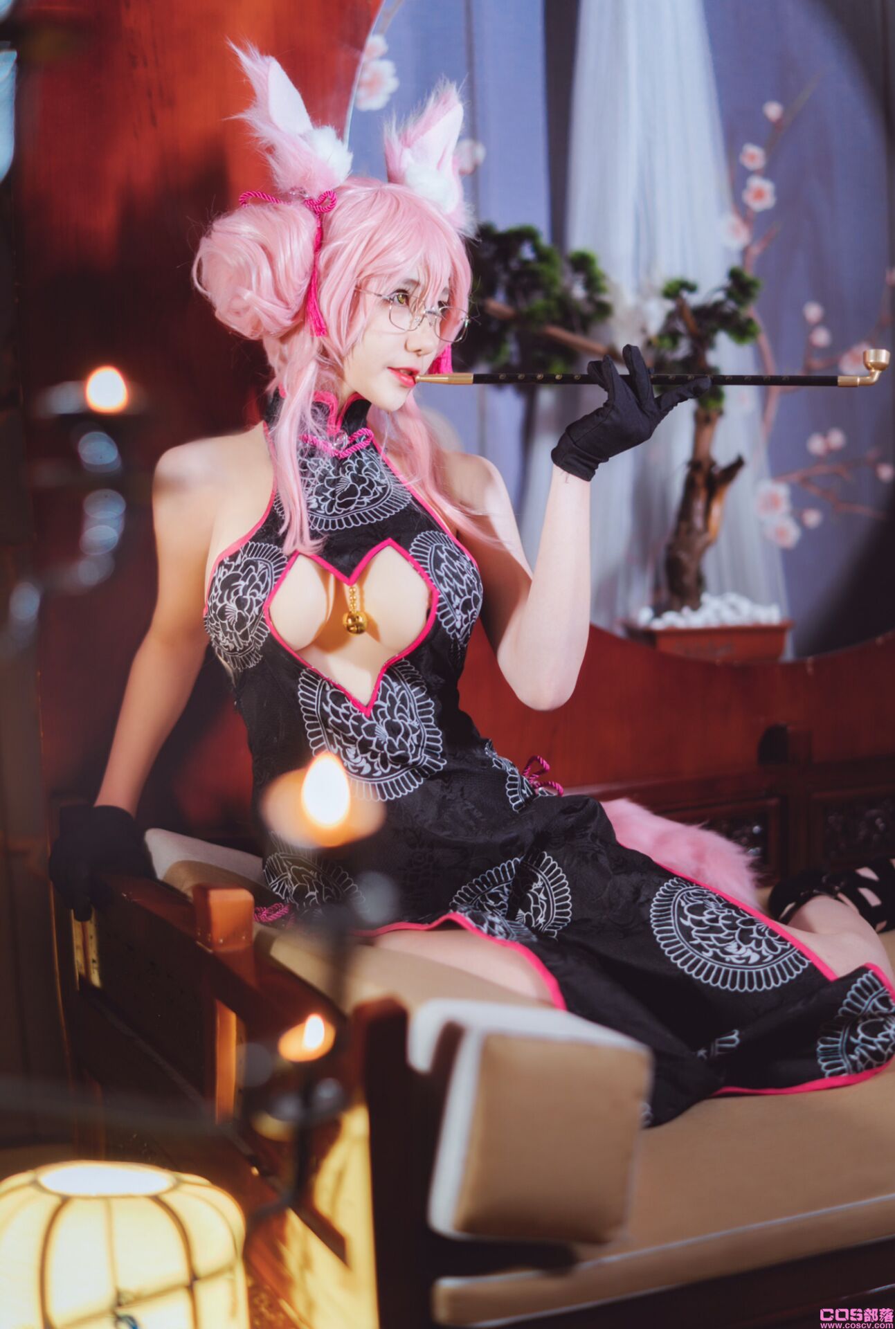 一之濑光南桃Momoko Fate玉藻前cosplay【43P】(图4)