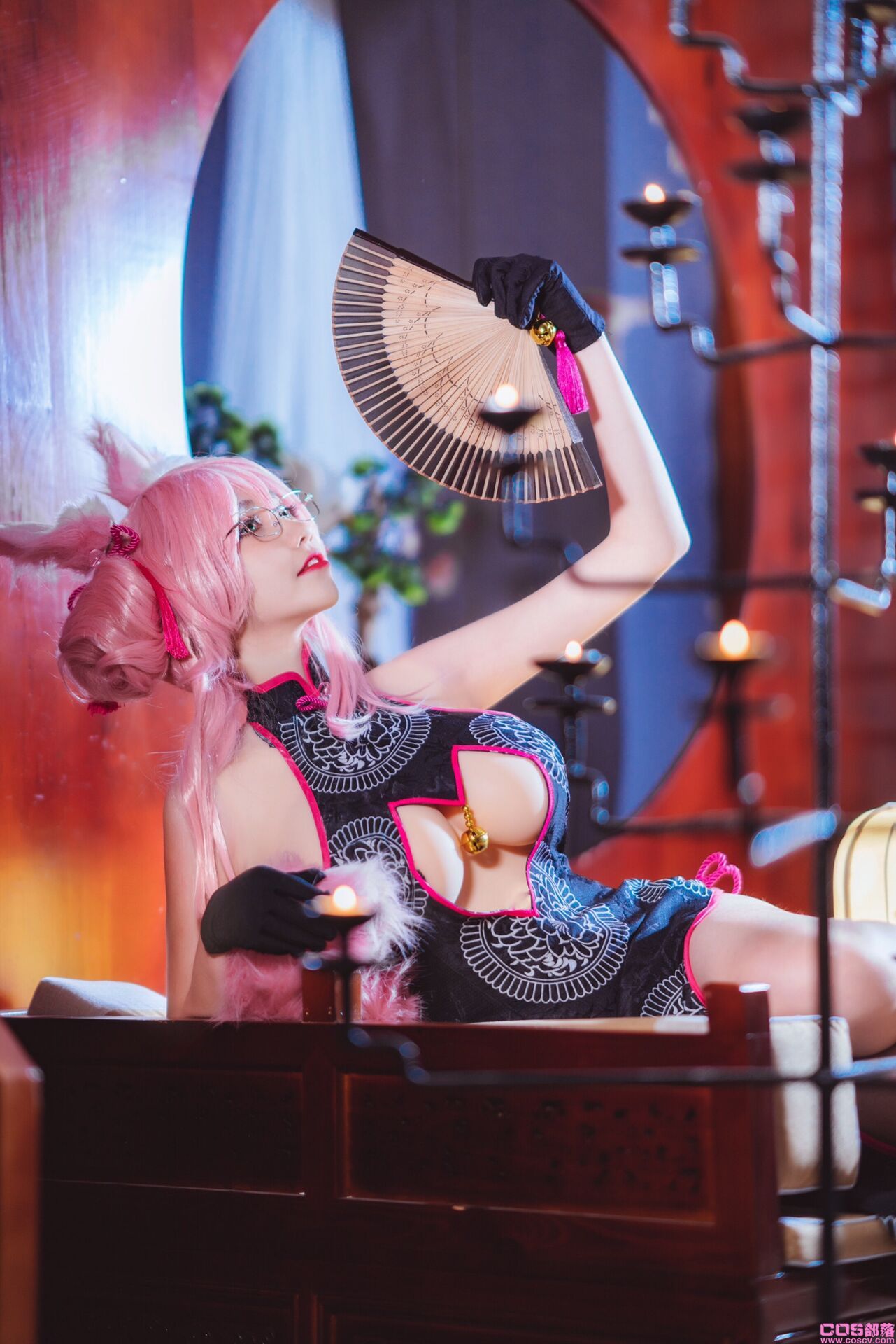 一之濑光南桃Momoko Fate玉藻前cosplay【43P】(图2)