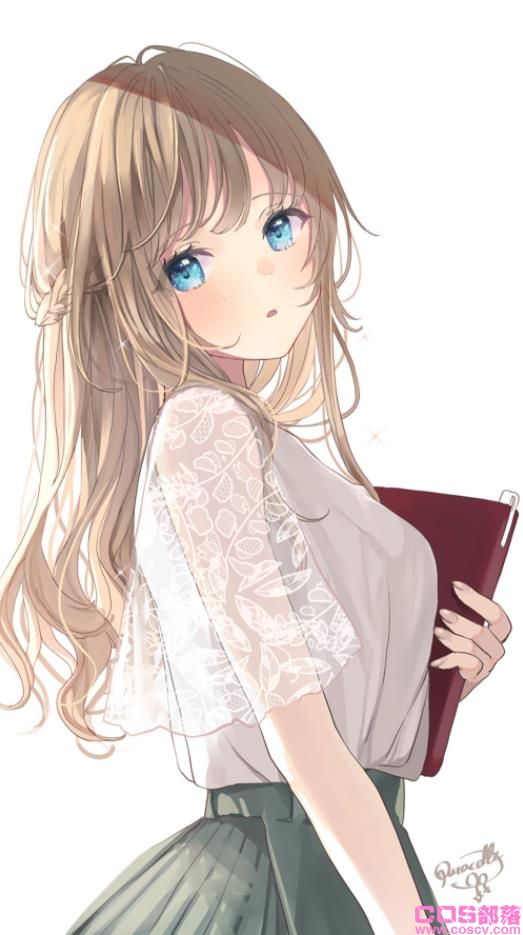 [Pixiv精选]闪烁着神秘的秀发。白金发色插画特辑(图9)