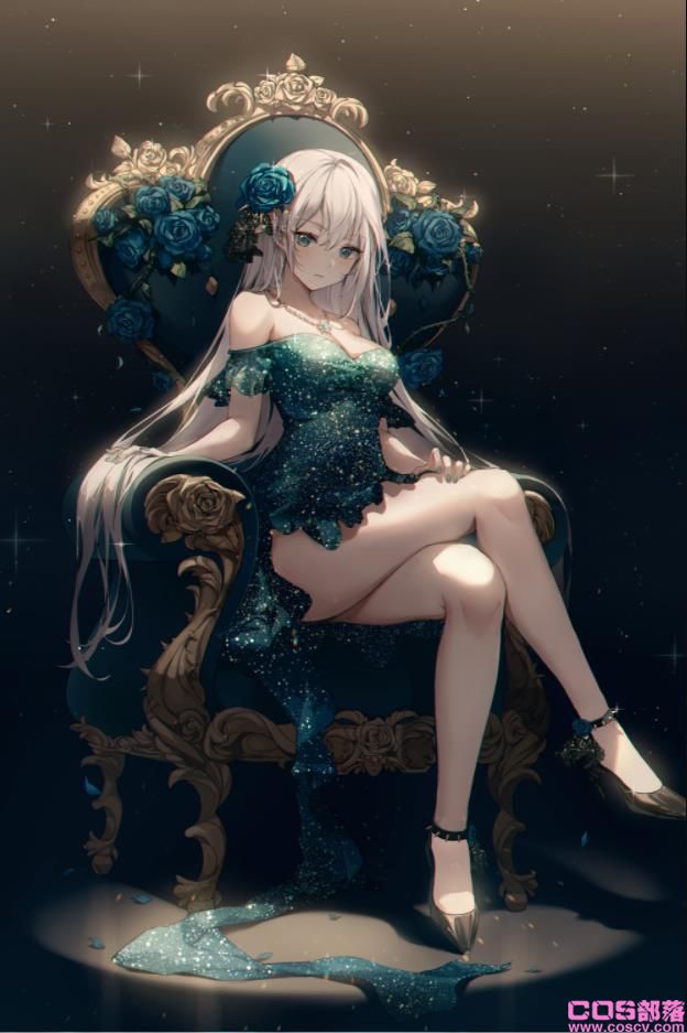 [Pixiv精选]闪烁着神秘的秀发。白金发色插画特辑(图3)
