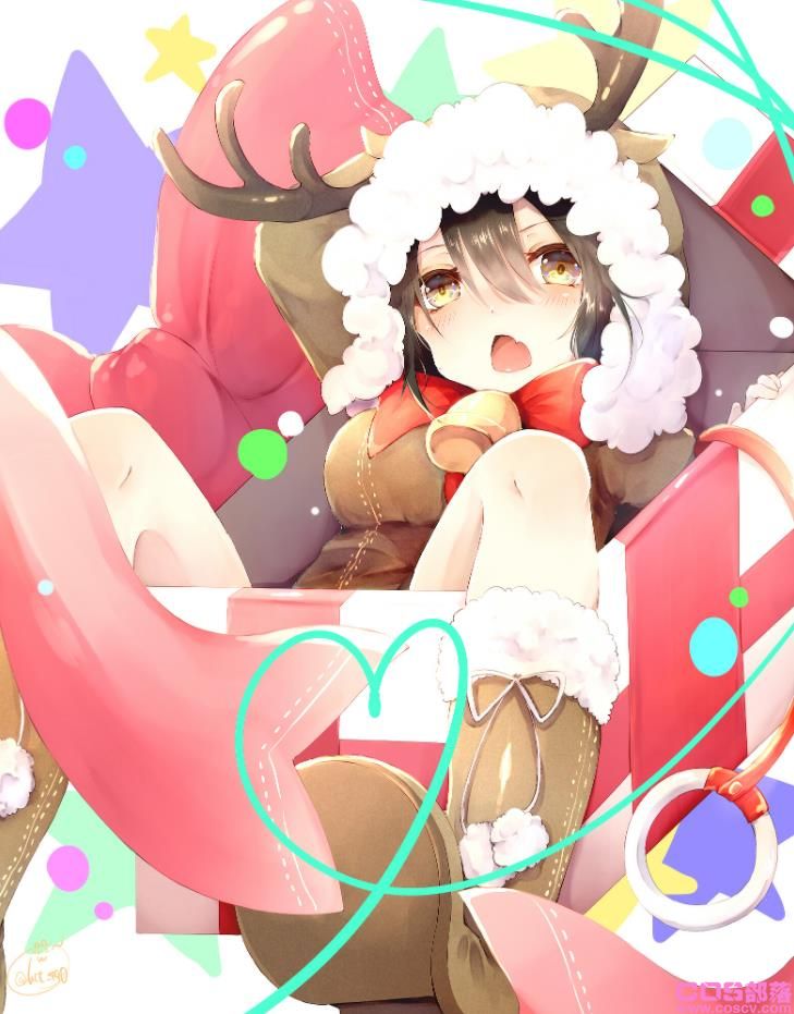 [Pixiv精选]三角形威力。「像栗子的嘴型」插画特辑(图3)