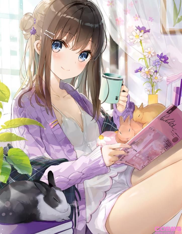 [Pixiv精选]感受阳光。窗边插画特辑(图1)