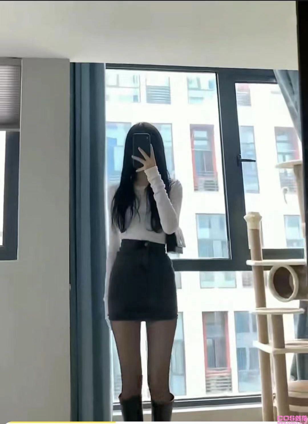 高腰牛仔半身裙女夏季2021年新款显瘦女半身包臀裙(图2)