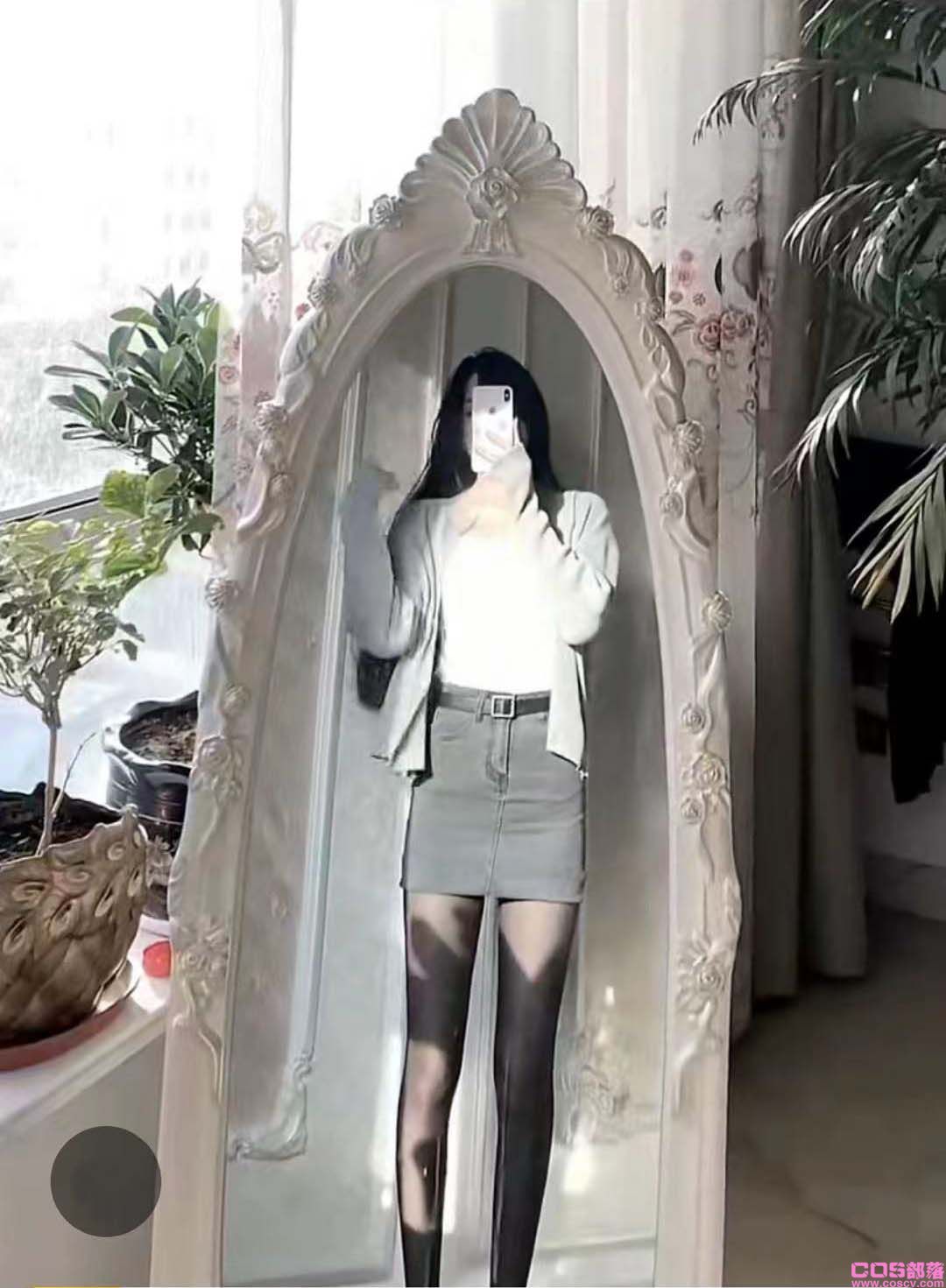夏季新款韩版女包臀牛仔短裙(图3)