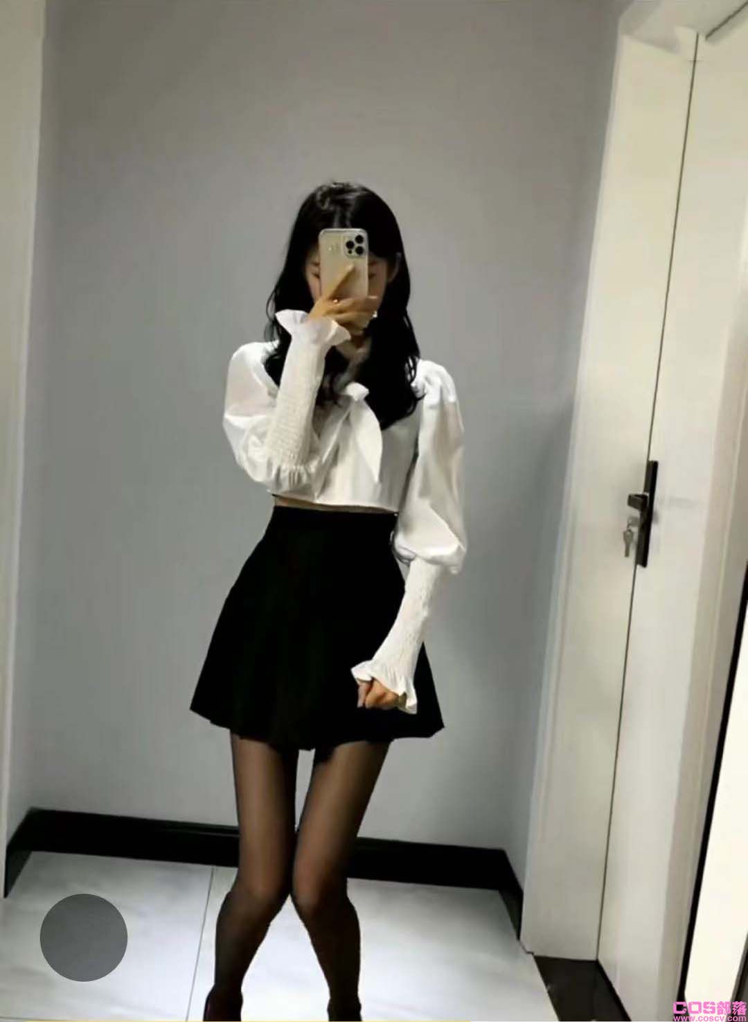 夏季时尚潮流女长袖t桖(图3)
