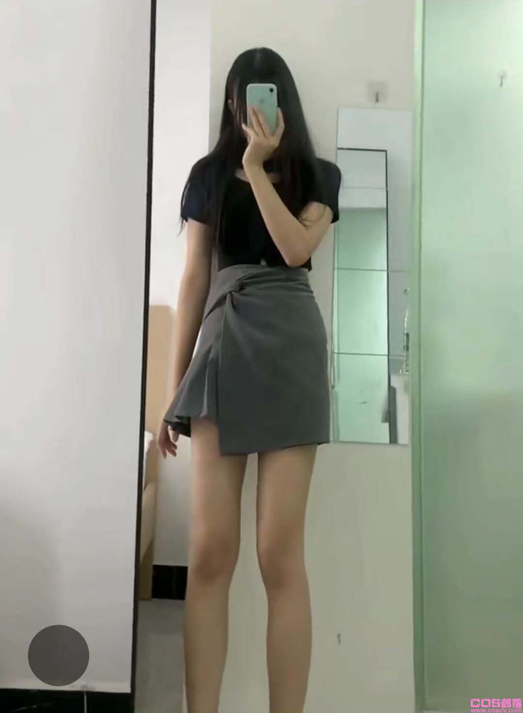 夏季女半身A字裙(图2)