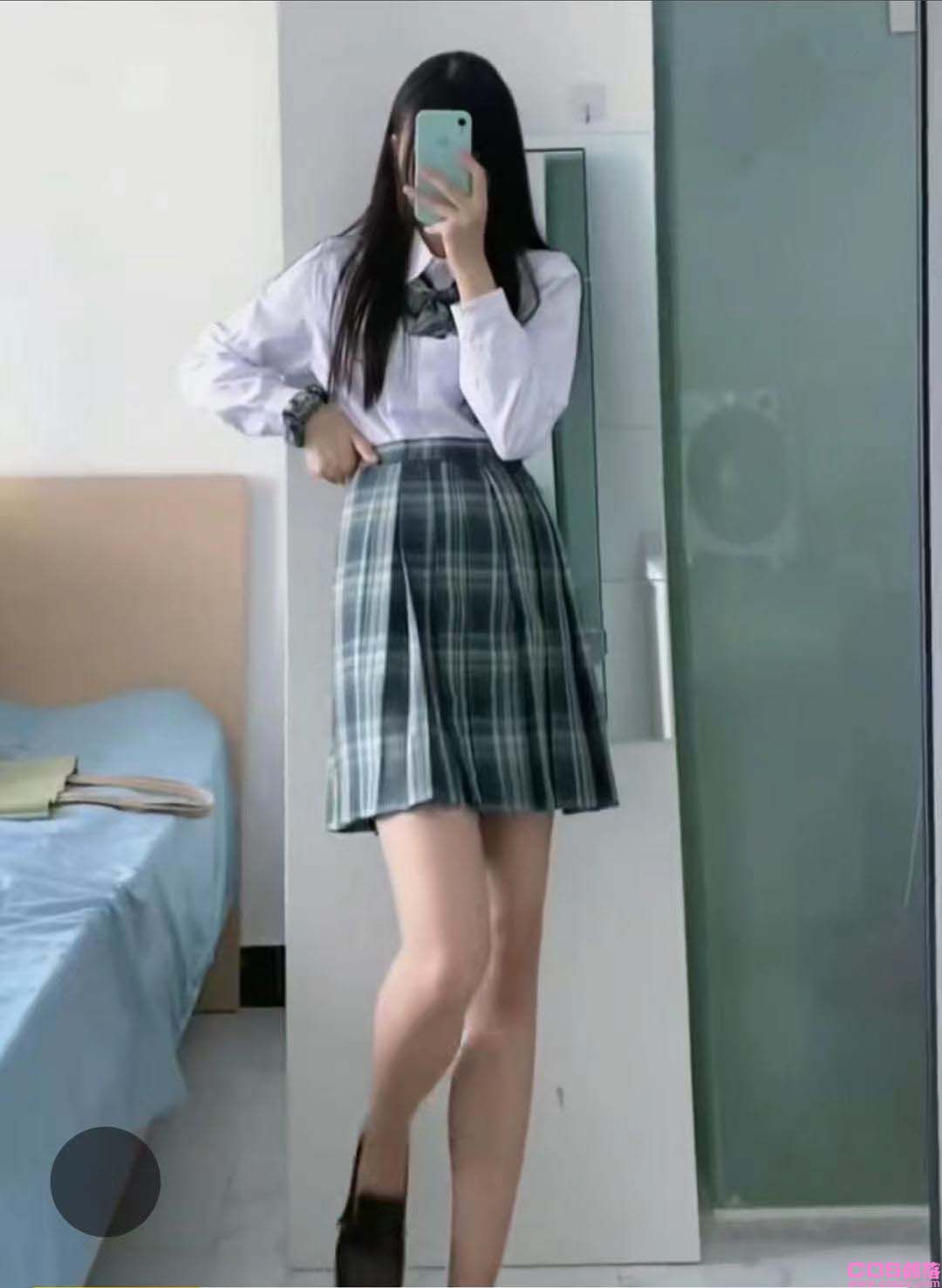 春秋季女格子裙(图4)