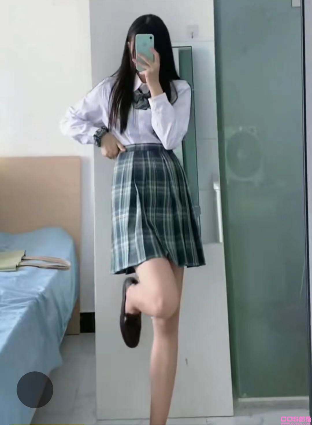 春秋季女格子裙(图2)