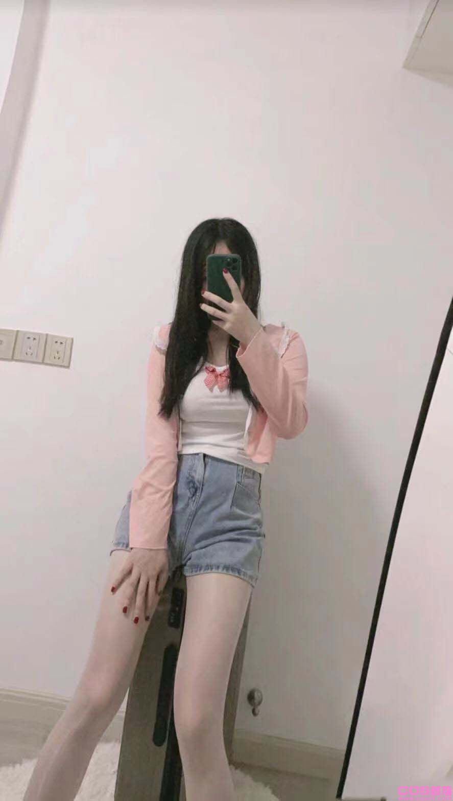 纯欲粉色上衣外套(图2)