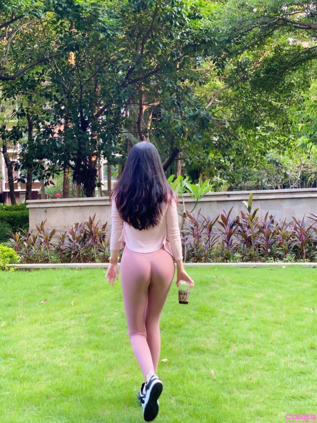 范斯蒂克健身裤女高腰提臀显瘦紧身弹力长裤跑步运动透气瑜伽裤(图3)