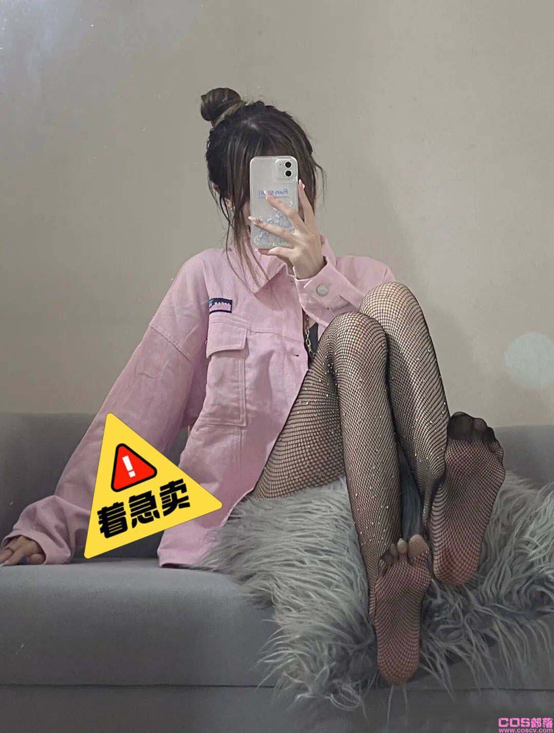 粉色牛仔外套(图2)