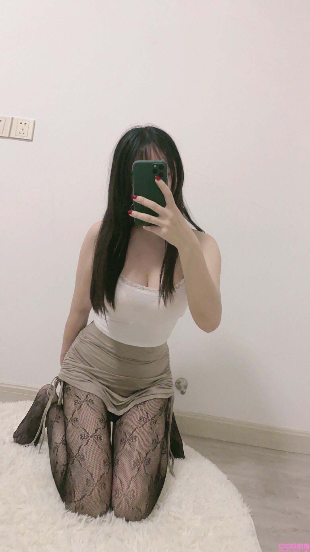 白色蕾丝吊带(图2)
