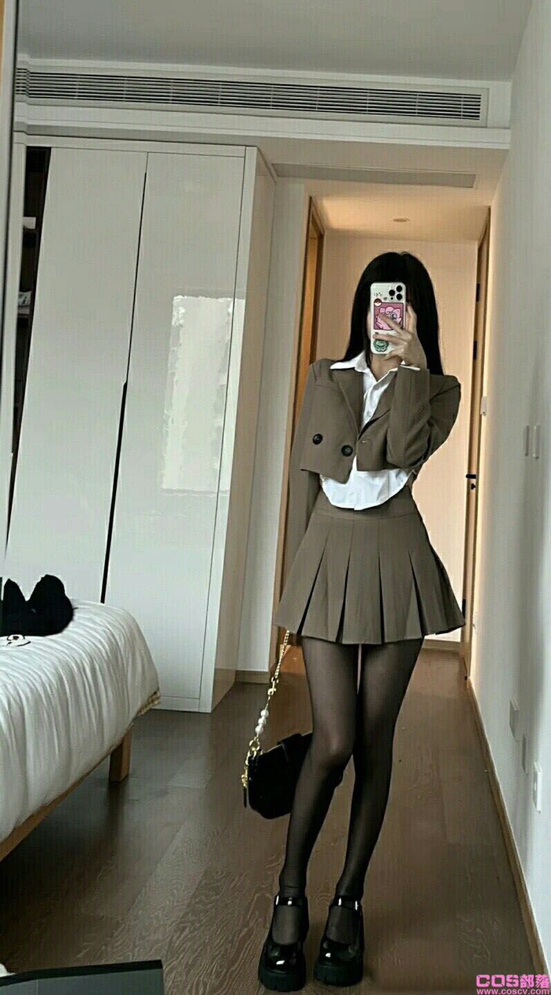灰色百褶裙 本人实拍(图2)