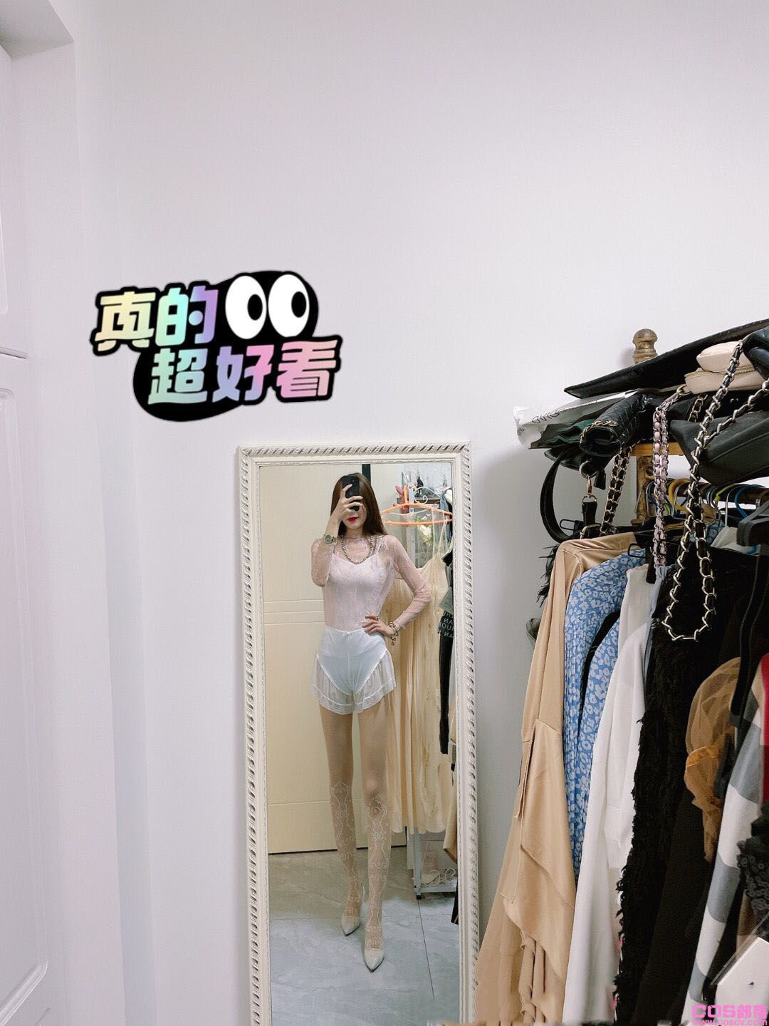 网衫 淡淡的粉色(图2)