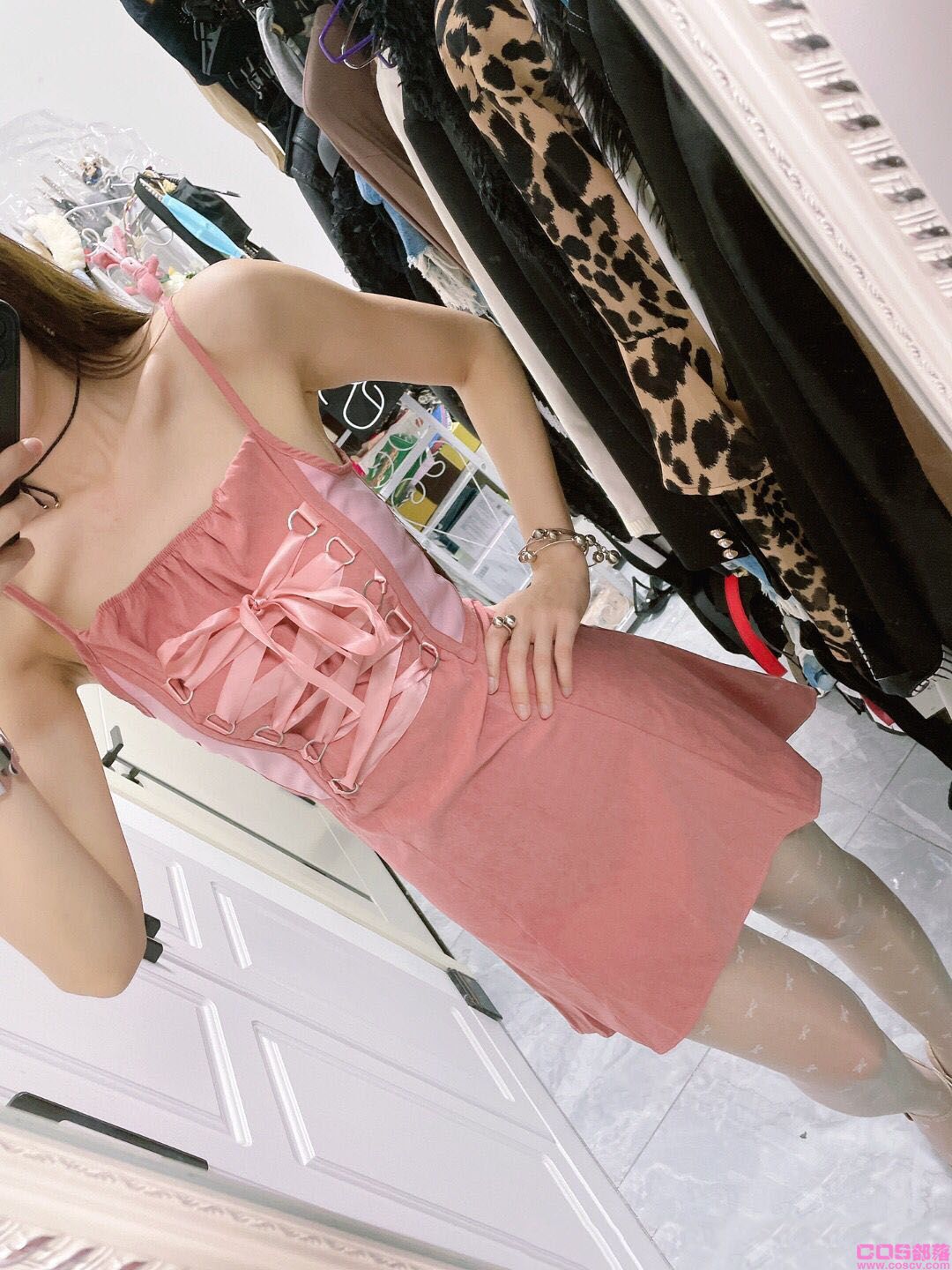 粉色连衣裙(图3)