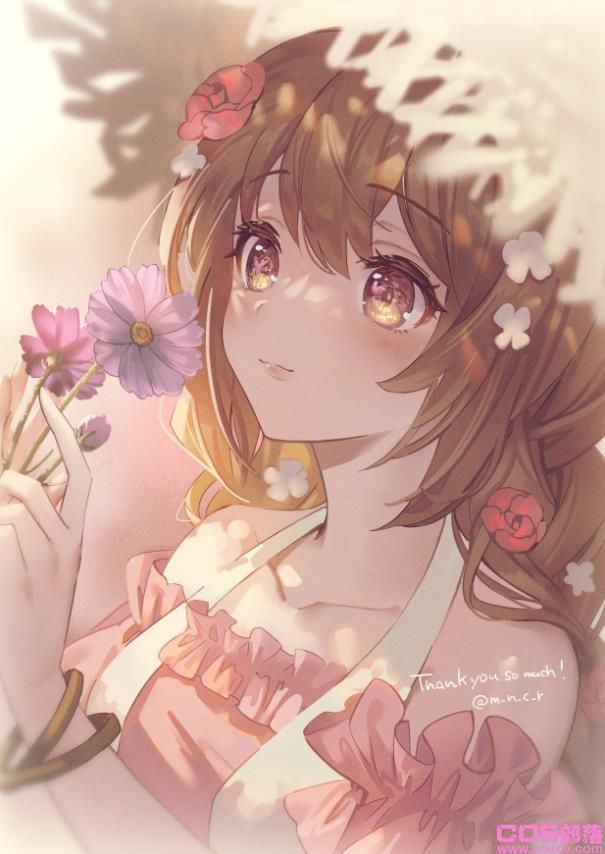 [Pixiv精选]花语是「少女的真心」。大波斯菊插画特辑(图5)