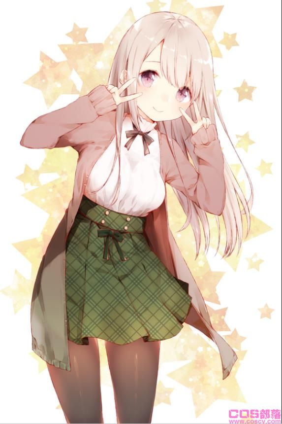 [Pixiv精选]让人暖乎乎♡针织开衫女子插画特辑(图1)