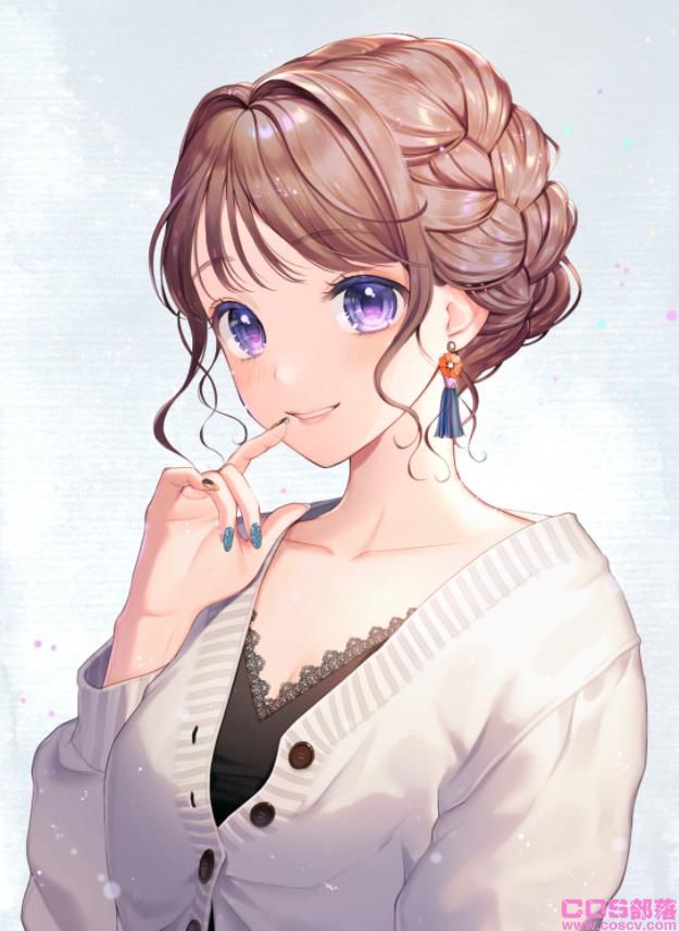 [Pixiv精选]让人暖乎乎♡针织开衫女子插画特辑(图2)
