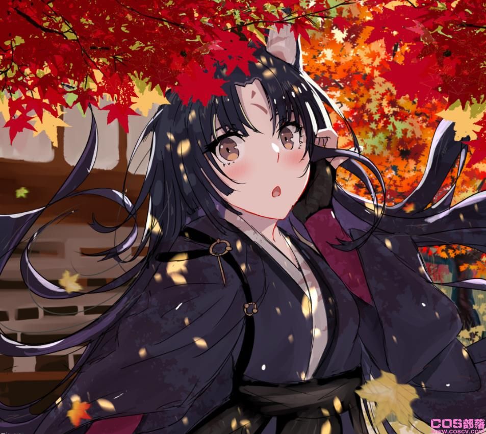 [Pixiv精选]染上美艳的红。红叶插画特辑(图7)