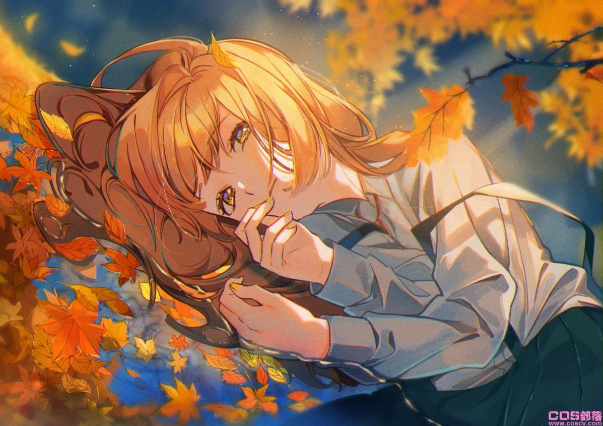 [Pixiv精选]染上美艳的红。红叶插画特辑(图6)