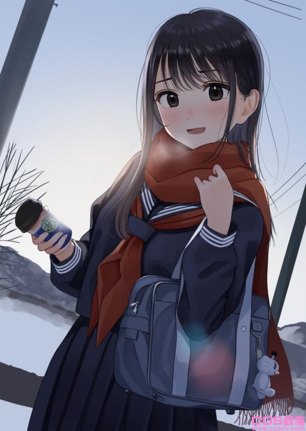 [Pixiv精选]因为今天很冷嘛。白色呼气插画特辑(图10)
