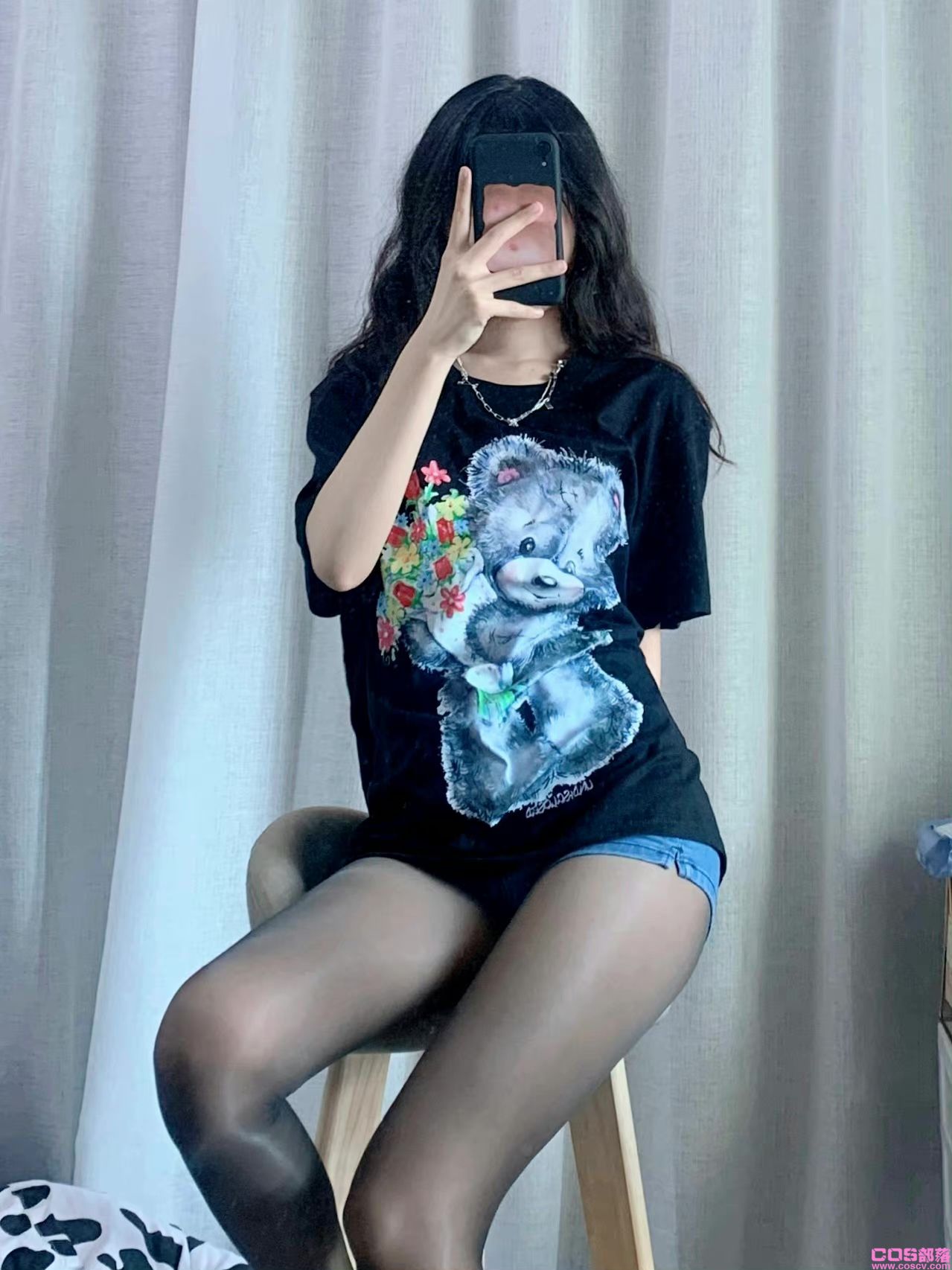 爱发朋友圈的黑丝小姐姐(图7)