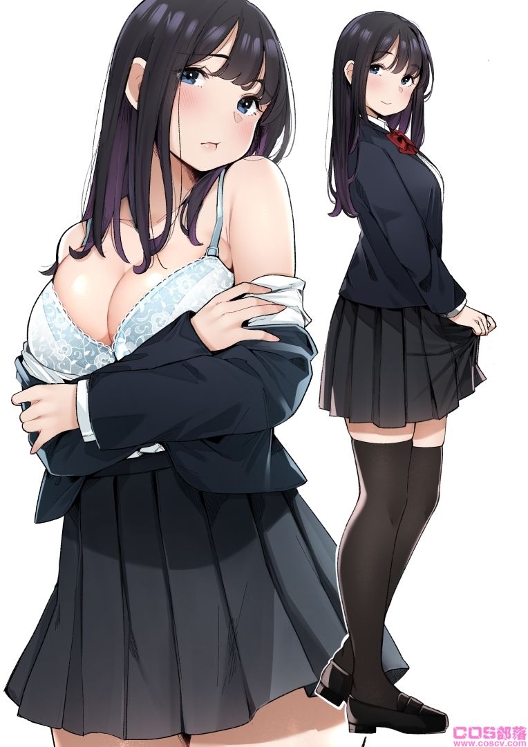 今日份二次元推送：制服少女(图2)
